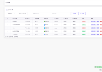 2025最新易支付开源模板前台+用户中心+后台三合一