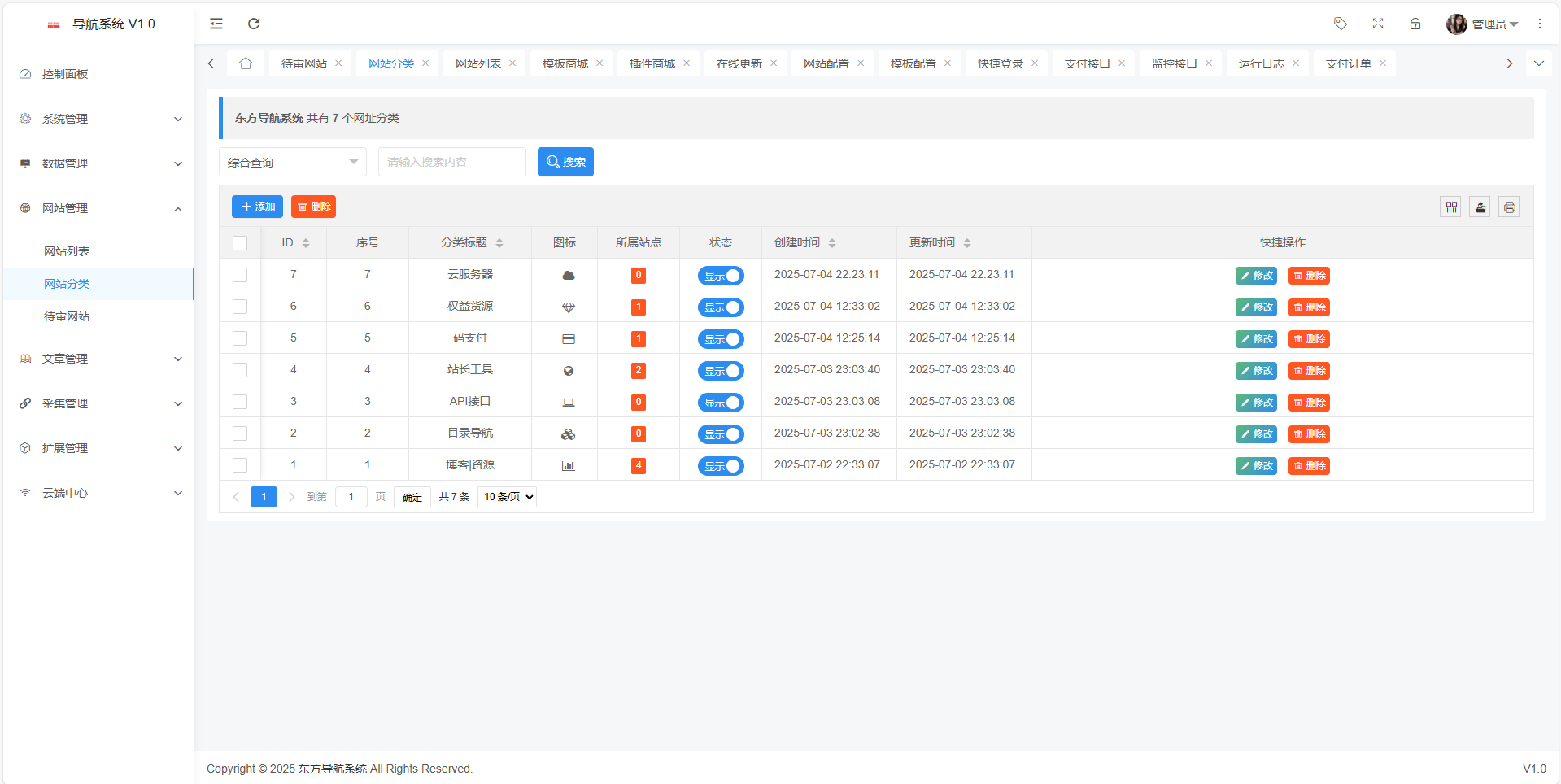 东方导航系统V1.0