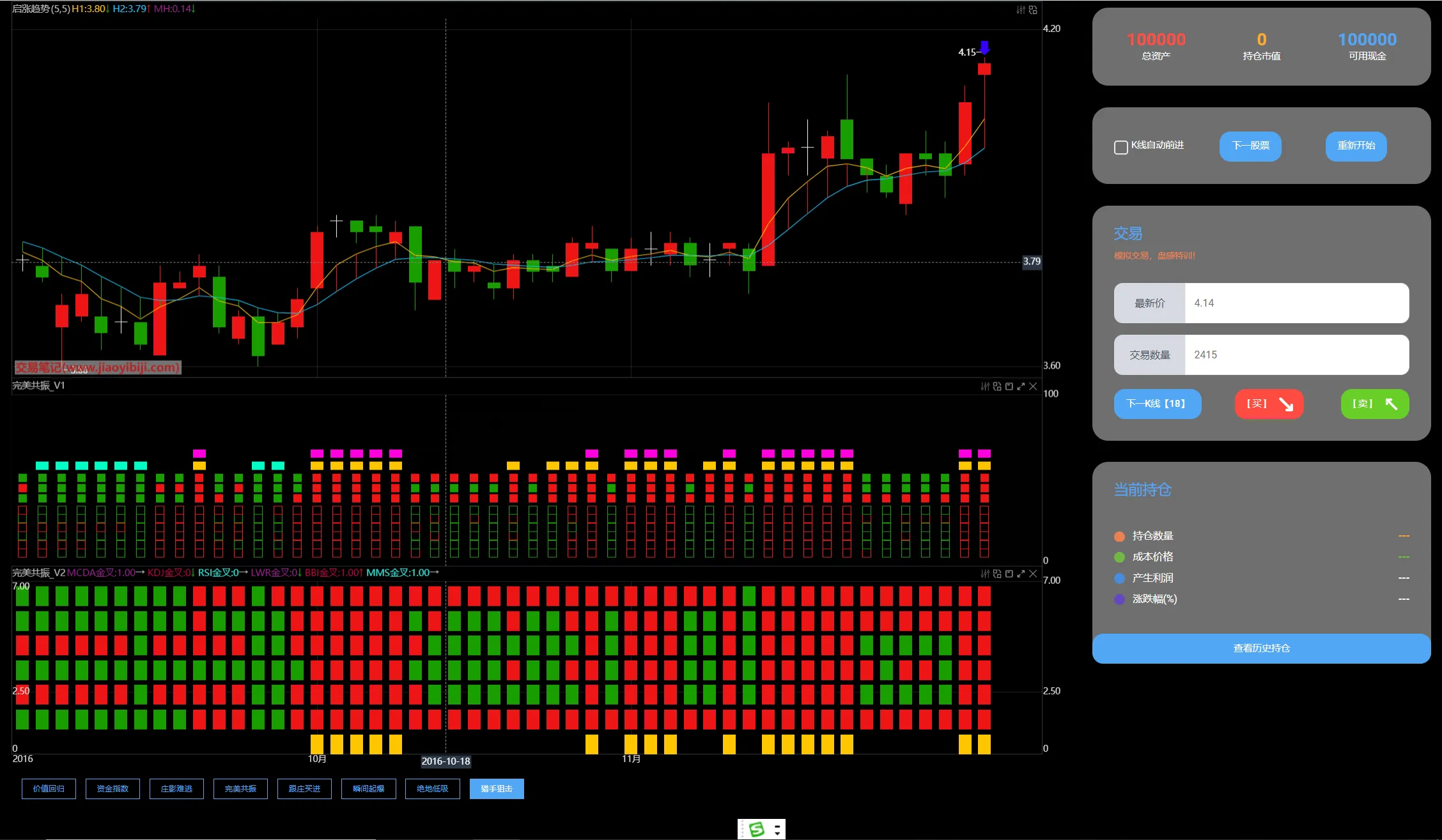 股票训练软件股票模拟软件平台